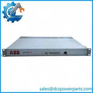 ABB AFS670 | Ruggedized Substation Ethernet Network Switch