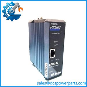 Foxboro FBM233 P0926GX Ethernet Field Device System Integrator Module